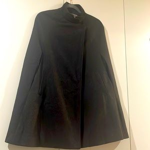 E.SSUE Charcoal Grey Lined Cape